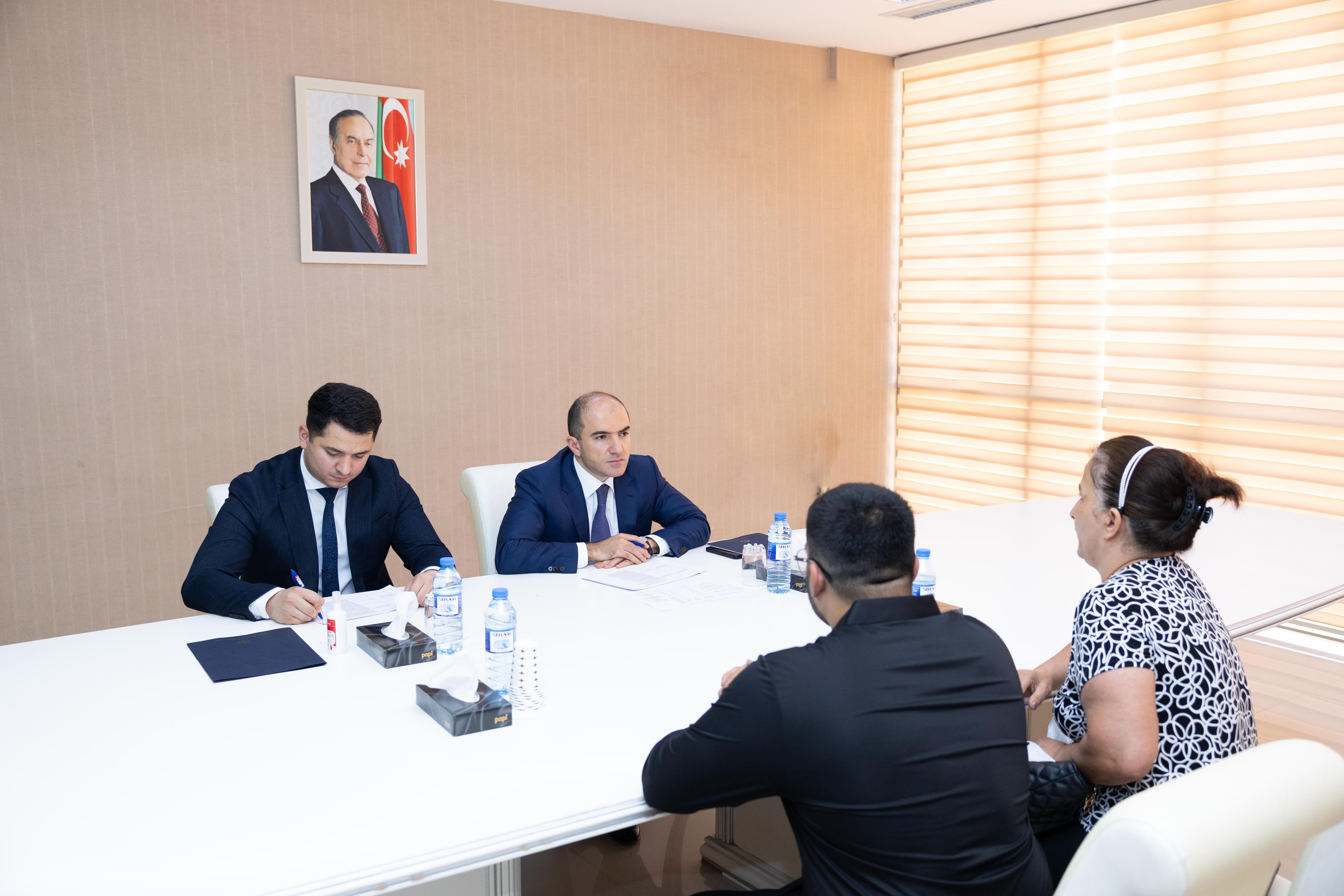 Əmək və Əhalinin Sosial Müdafiəsi Nazirliyinin Aparatının rəhbəri Fuad Musayev 16.07.2025 1.jpg