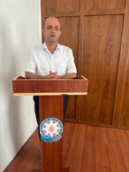 Ucar rayonunda Ulu Öndər Heydər Əliyevin Azərbaycanda birinci dəfə siyasi hakimiyyətə gəlməsinə həsr olunmuş “14 iyul 1969-cu il: Müstəqil və qüdrətli Azərbaycan dövlətinin təməlinin qoyulduğu gün” mövzusunda tədbir keçirilmişdir