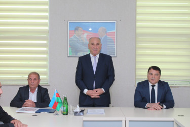 Ucar rayonunda 5 iyun - Su Təsərrüfatı və Meliorasiya İşçiləri günü münasibətilə tədbir keçirildi