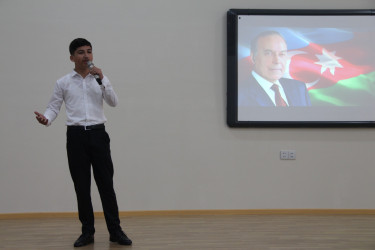 Ucar rayonunda Azərbaycan xalqının Ümummilli Lideri Heydər Əliyevin anadan olmasının 103-cü ildönümü münasibətilə tədbir keçirilib