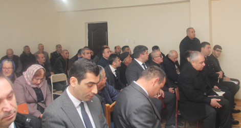 Ucar rayon İcra Hakimiyyəti Başçısı Mənsur Məmmədovun 07 yanvar 2026-cı il tarixində Şahlıq kəndində səyyarı qəbulu keçirilib