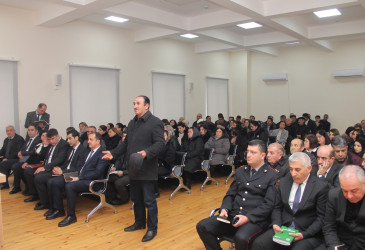 Ucar rayon İcra Hakimiyyəti Başçısı Mənsur Məmmədovun 21 yanvar 2026-cı il tarixdə Qazyan kəndində səyyar qəbulu keçirilib