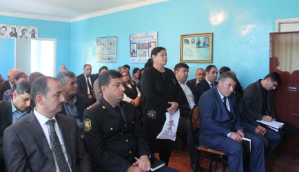 Ucar rayon İcra Hakimiyyəti Başçısı Mənsur Məmmədov 15 oktyabr 2025-ci il tarixdə Ənvər Məmmədxanlı kəndində səyyar qəbul keçirib