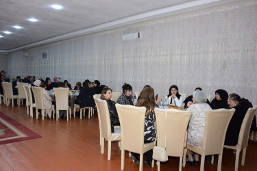 Ucar rayonunda iftar süfrəsi təşkil olunub