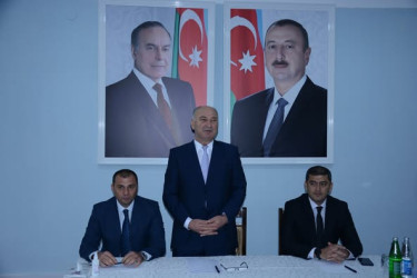 Ucar rayon İcra Hakimiyyəti Başçısı Mənsur Məmmədov 22 oktyabr 2025-ci il tarixdə Yuxarı Şilyan kəndində səyyar qəbul keçirib