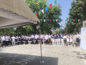 Ucar rayonunda 14 iyun 2025-ci il tarixdə “Son zəng” tədbiri keçirilib