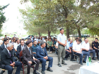 Ucar rayon İcra Hakimiyyəti Başçısı Mənsur Məmmədov 13 avqust 2025-ci il tarixdə Küçəkənd kəndində səyyar qəbul keçirmişdir