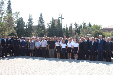 Ucar rayonunda 27 sentyabr - Anım Günü ilə əlaqədar tədbir keçirildi