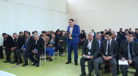 Ucar rayon İcra Hakimiyyəti Başçısı Mənsur Məmmədovun 17 sentyabr 2025-ci il tarixdə Bərgüşad kəndində səyyarı qəbulu keçirildi