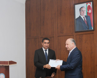 Ucar rayonunda dövlət qulluqçularının peşə bayramı günü qeyd edildi