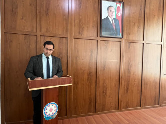 Ucar rayonunda 20 Yanvar faciəsinin otuz altıncı ildönümü ilə bağlı dəyirmi masa keçirildi