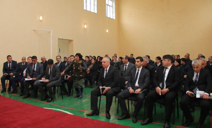 Ucar rayon İcra Hakimiyyəti Başçısı Mənsur Məmmədov 03 dekabr 2025-ci il tarixdə Pirkənd kəndində səyyar qəbul keçirmişdir