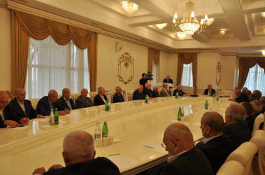 15 may 2025-ci il tarixdə Ucar şəhərinin Heydər Əliyev Mərkəzində Ucar Rayon Ağsaqqallar Şurasının hesabat konfransı keçirilmişdir.