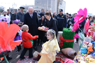 Ucar rayonunda Novruz bayramı qeyd edildi