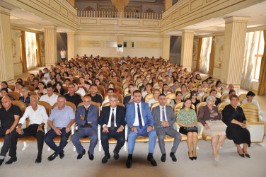 Ucar rayonunda 27 sentyabr – Anım günü ilə əlaqədar “Şəhidlərin şahidləri” adlı tamaşa təşkil edilmişdir