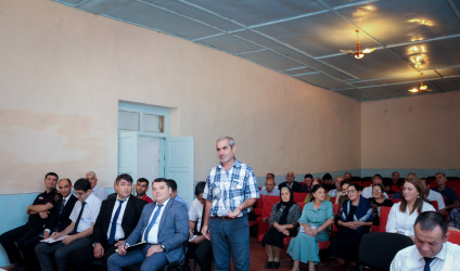 Ucar rayon İcra Hakimiyyəti Başçısı Mənsur Məmmədovun 09 sentyabr 2026-cı il tarixində Ramal kəndində səyyarı qəbulu keçirilib