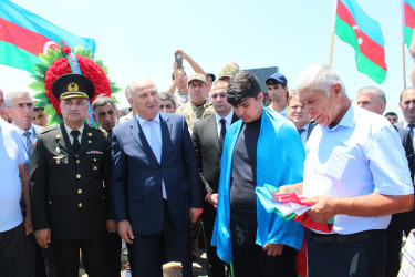 Birinci Qarabağ müharibəsində itkin düşmüş Şəhid Musayev Dəyanət Salik oğlu Ucar rayonunun Boyat kənd qəbirstanlığında dəfn edilib