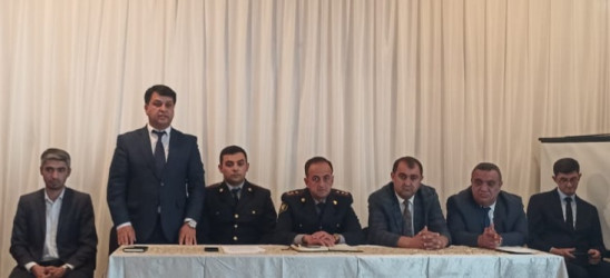 Ucar şəhər 1 nömrəli texniki və humanitar fənlər təmayüllü məktəb-liseydə İnsan hüquqları aylığı çərçivəsində “Uşaqların təhsil hüquqlarının qorunması”, “Narkomaniyaya yox deyək”, “Erkən və qohumlararası nikahların mənfi nəticələri”, “Dini radikalizm” mövzularında maarifləndirici tədbir keçirilmişdir