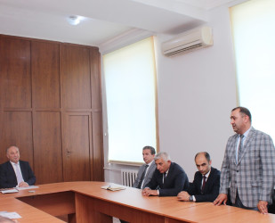 Ucar rayonunda dövlət qulluqçularının peşə bayramı günü qeyd edildi