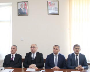 Ucar rayon İcra Hakimiyyəti Başçısı Mənsur Məmmədovun 15 aprel 2026-cı il tarixdə Xələc kəndində səyyarı qəbulu keçirilmişdir