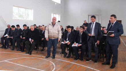 Ucar rayon İcra Hakimiyyəti Başçısı Mənsur Məmmədov 11 mart 2026-cı il tarixdə Müsüslü kəndində səyyar qəbul keçirib