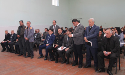 Ucar rayon İcra Hakimiyyəti Başçısı Mənsur Məmmədovun 01 aprel 2026-cı il tarixdə Quləbənd kəndində səyyar qəbulu keçirilib