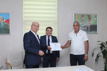 Ucar rayonunda 5 iyun - Su Təsərrüfatı və Meliorasiya İşçiləri günü münasibətilə tədbir keçirildi