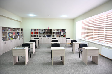 Ucar rayonunda Heydər Əliyev Fondunun təşəbbüsü ilə yeni inşa edilmiş Ucar şəhər 2 nömrəli tam orta ümumtəhsil məktəbin binası istifadəyə verilib