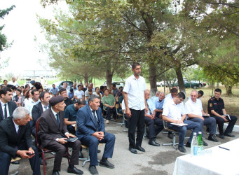 Ucar rayon İcra Hakimiyyəti Başçısı Mənsur Məmmədov 13 avqust 2025-ci il tarixdə Küçəkənd kəndində səyyar qəbul keçirmişdir