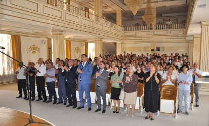 Ucar rayonunda 27 sentyabr – Anım günü ilə əlaqədar “Şəhidlərin şahidləri” adlı tamaşa təşkil edilmişdir