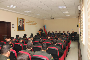 Ucar rayonunda 16 mart - Azərbaycan Respublikasının Strateji Obyektlərin Mühafizəsi əməkdaşlarının peşə bayramı günü qeyd edildi