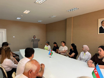 Ucar rayonunda 1 Avqust – Azərbaycan Əlifbası və Azərbaycan Dili Günü ilə əlaqədar tədbir keçirilmişdir