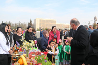 Ucar rayonunda Novruz bayramı qeyd olunub