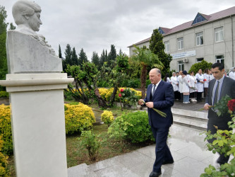 Ucar rayonunda görkəmli oftalmoloq, akademik Zərifə xanım Əliyevanın anadan olmasının 103-cü ildönümünə həsr olunmuş tədbir keçirilmişdir