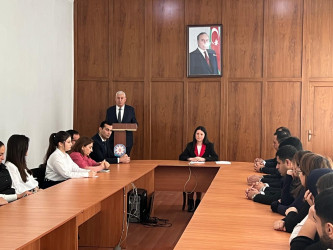 Ucar rayonunda “Gender əsaslı zorakılıqla mübarizə” mövzusunda tədbir keçirilmişdir
