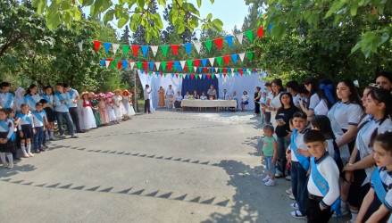 Ucar rayonunda 14 iyun 2025-ci il tarixdə “Son zəng” tədbiri keçirilib