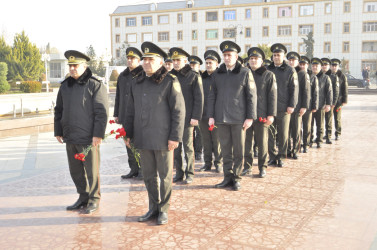 Ucar rayonunda Ümummilli Lider Heydər Əliyevin anım günü ilə əlaqədar tədbir keçirilib.