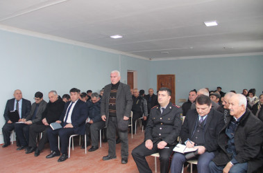 Ucar rayon İcra Hakimiyyəti Başçısı Mənsur Məmmədov 11 fevral 2026-cı il tarixdə Yuxarı Şilyan kəndində səyyar qəbul keçirib