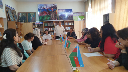 Ucar rayonunda “Himayədar ailə institutunun hədəfləri” mövzusunda maarifləndirici tədbir keçirilmişdir