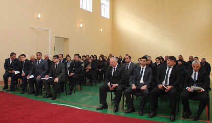 Ucar rayon İcra Hakimiyyəti Başçısı Mənsur Məmmədov 03 dekabr 2025-ci il tarixdə Pirkənd kəndində səyyar qəbul keçirmişdir