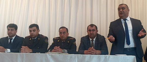 Ucar şəhər 1 nömrəli texniki və humanitar fənlər təmayüllü məktəb-liseydə İnsan hüquqları aylığı çərçivəsində “Uşaqların təhsil hüquqlarının qorunması”, “Narkomaniyaya yox deyək”, “Erkən və qohumlararası nikahların mənfi nəticələri”, “Dini radikalizm” mövzularında maarifləndirici tədbir keçirilmişdir