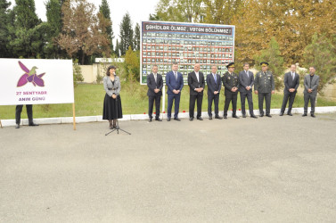 Ucar rayonunda 27 sentyabr Anım günü qeyd edilib