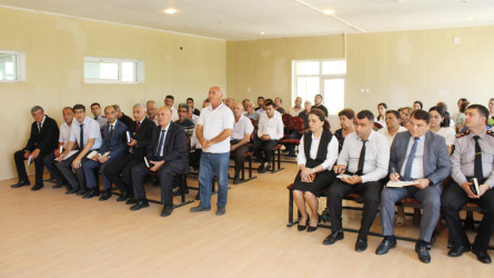Ucar rayon İcra Hakimiyyəti Başçısı Mənsur Məmmədov 25 sentyabr 2026-cı il tarixdə Lək kəndində səyyar qəbul keçirib