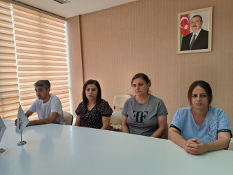 Ucar Gənclər Mərkəzində “Konstitusiya və Suverenlik ili”nə həsr olunmuş dəyirmi masa təşkil edilmişdir