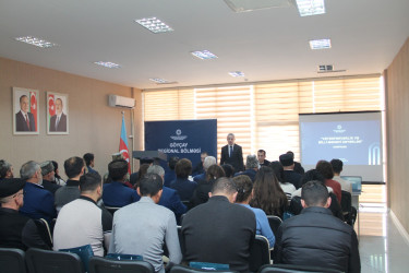Ucar rayonunda “Vətənpərvərlik və milli–mənəvi dəyərlər” mövzusunda konfrans keçirilib