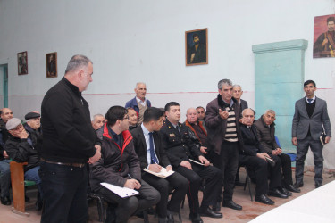 Ucar rayon İcra Hakimiyyəti Başçısı Mənsur Məmmədov 04 mart 2026-cı il tarixdə Qaradağlı kəndində səyyar qəbul keçirib