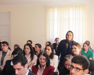 Ucar rayon İcra Hakimiyyəti Başçısı Mənsur Məmmədovun 22 aprel 2026-cı il tarixində Ramal kəndində səyyarı qəbulu keçirilib