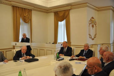 15 may 2025-ci il tarixdə Ucar şəhərinin Heydər Əliyev Mərkəzində Ucar Rayon Ağsaqqallar Şurasının hesabat konfransı keçirilmişdir.