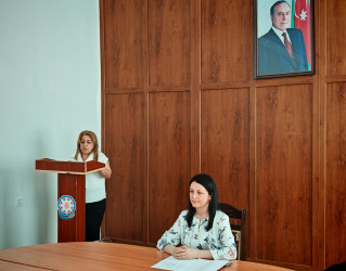 Ucar Rayon İcra Hakimiyyətində “İnsan Hüquqları Aylığı” çərçivəsində tədbir keçirilmişdir