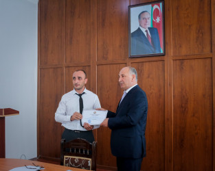 Ucar rayonunda dövlət qulluqçularının peşə bayramı günü qeyd edildi